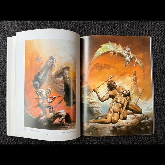 •1985 Boris Vallejo Fantasy Art Techniques• - Picture 6 of 9